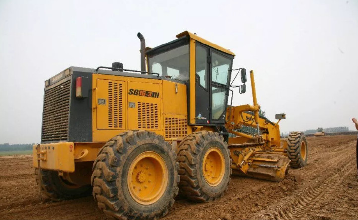 Shantui Official Mini Tractor Road Grader 12 Ton 140HP Hydraulic Gear Pump 140HP SG14 Motor Grader