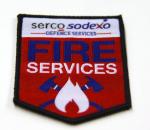 Custom Embroidered Patches, Fire Services Embroidery Patch For Clothing