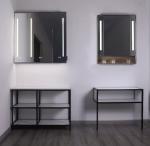Bathrooms Showers Illuminated Mirror Cabinets Door Intelligent Light Emitting