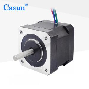 Quality 2 Phase 1.8 Degree NEMA 17 Dual Shaft Step Motor 0.45N.M For Automotive Equipment wholesale