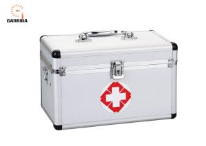 Quality Aluminum Emergency First Aid Kit with Supplies First Aid Box for Home and Outdoor Activities wholesale