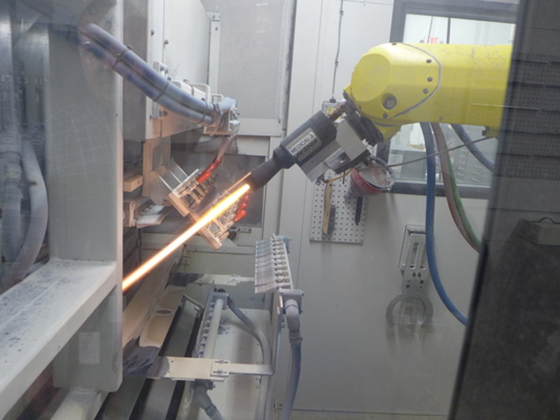 Thermal Spraying Nickel Aluminum Alloy Wire Ni95Al5 For Bond Coating 10000 psi