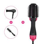 240V 3 In 1 Ionic Hair Straightener Brush For Women
