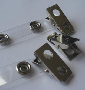 Quality Hot Selling High Quality Small Metal Name Badge Clips wholesale