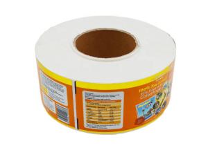 Quality Soft Custom Gold Foil Stickers , Personalised Adhesive Stickers Not Falling / Rebound wholesale