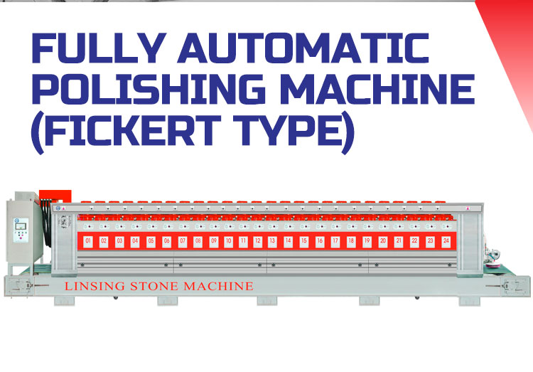 Stone Polishing Machine for Marble Granite Quartz Slab 12 16 Red Grey Easy to Operate