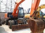 Used Wheel Excavator Hitachi ZX210W