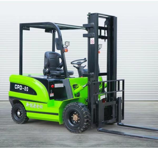 Counterbalance 2 Ton Electric Forklift AC 5 Meter Max Lifting Height with Built