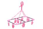 Betterall High End Durable Socks Usage Pink Plastic Hanger Clips