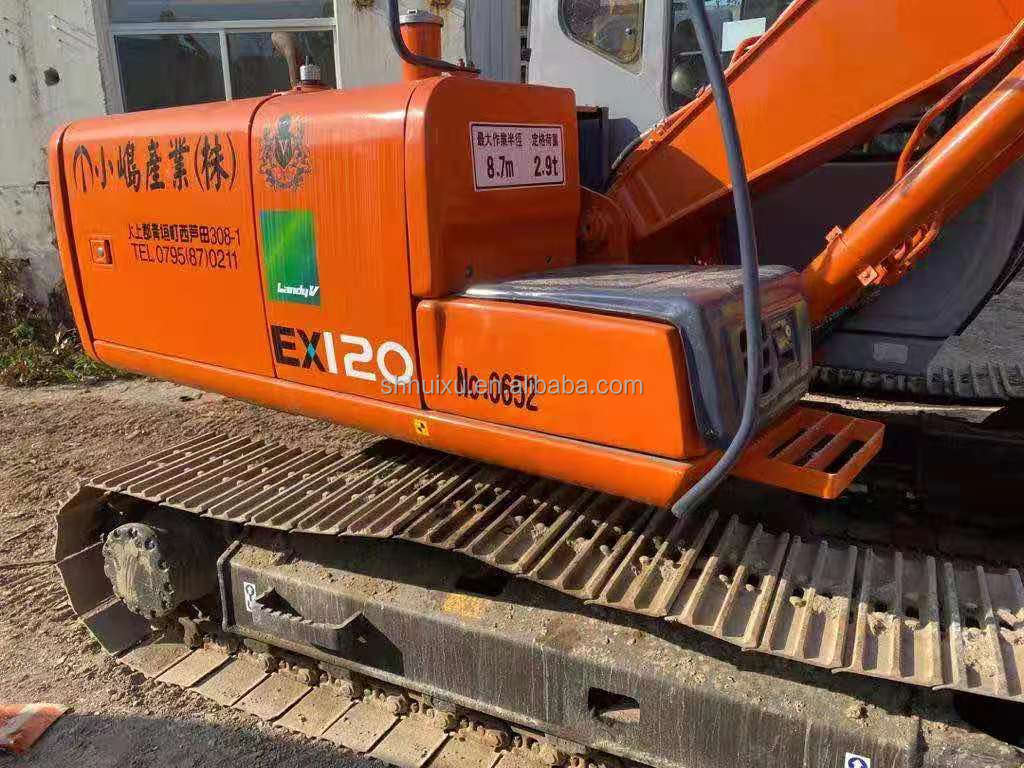 Hitachi in stock Best selling Hitachi EX120 second hand Hydraulic crawler excavator/Used digging machine Hitachi EX120 Cheap price