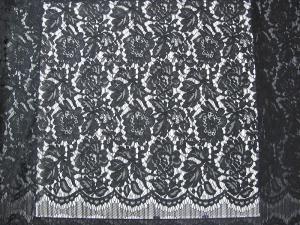 Quality Cotton Nylon Rayon Corded Lace Fabric wholesale