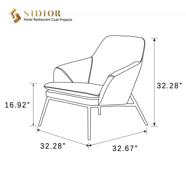 Morder Leather Chair, Comfortable Leather Chair, Leather Relaxing Chair, Living Room Lounge Chair, High Density Foam