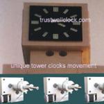 Clocks Tower and movement motor or mechanism 39inch 42inch 59 inch 3 feet 4feet