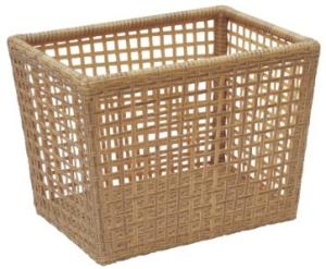 Quality Waterproof Handweaved Hotel Laundry Bin Washable Rattan Plastic wholesale
