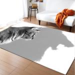 Animal New Cartoon Large Carpet Source Wholesale Feather ins Style Bedroom Floor
