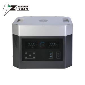 Quality OEM Factory Pure Sine Wave Battery 2000W Portable Solar Power Station wholesale