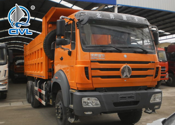 BEIBEN Dump Truck 12 Tires Heavy Duty tipper Truck 8x4 25m3 For 50T Sand Load And Mine Project