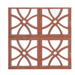 800 Centigrade Heat Insulation Hollow Perforated Clay Bricks for Garden Wall