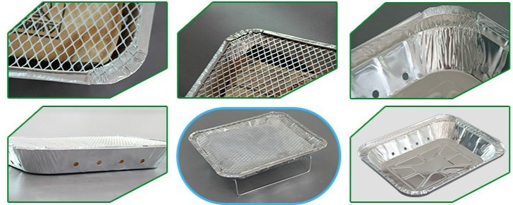 Mini Charcoal Grill 26.5x19.5x8cm Grill Portable Charcoal Small Grill