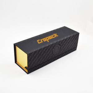 Quality Custom Logo Magnetic Closure Wine Bottle Gift Box wholesale