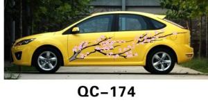 Quality Environment-friendly PVC Custom Car Body Sticker QC-174I PVC wholesale