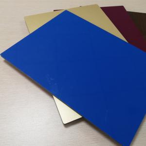 Quality Color Coated Aluminum Composite Panel Fire Rating , Fire Rated Aluminium Composite Panel 5005 5052 5754 wholesale