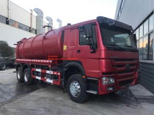 Quality 95km/h 10M3 16M3 Sewage Suction Truck 4x2 Euro 2 LHD wholesale