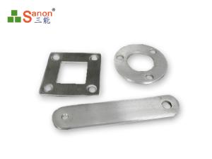 Quality Rectangle Stainless Steel Handrail Base Plate For Spigot Stair Railings wholesale