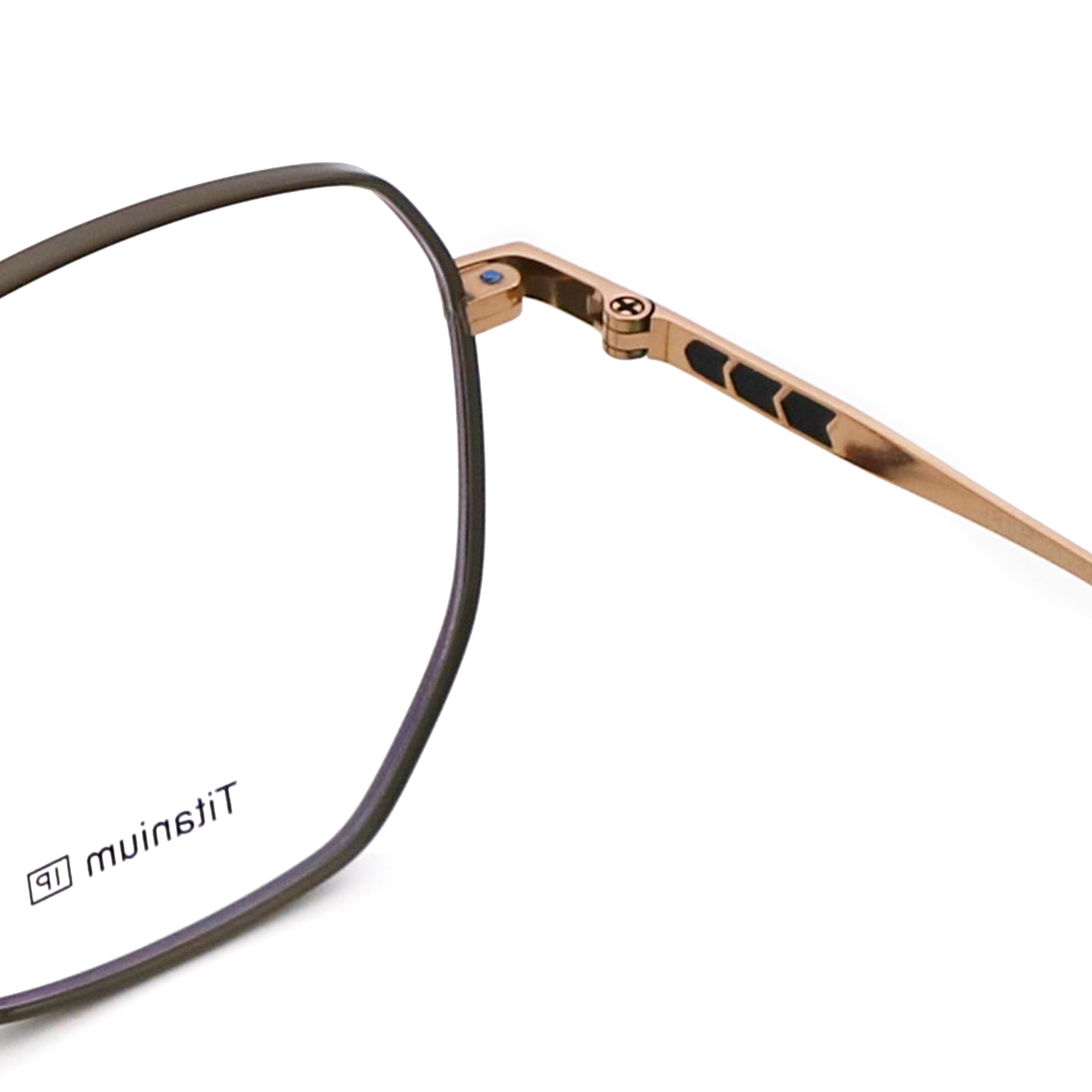 Unisex Designer Pure Ladies Titanium Glasses Frames Plastic 6004