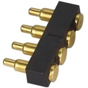 Quality 2 PIN Pogo Pin Connector Fire Protection Rating UL94V - 0 Highly Reliable wholesale
