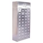 Vertical Stainless Steel Medical Cabinet Fully Enclosed