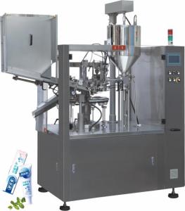 Quality High-Speed Automatic Hand Cream Filling Sealing Machine for Facial Cleanser Toothpaste wholesale