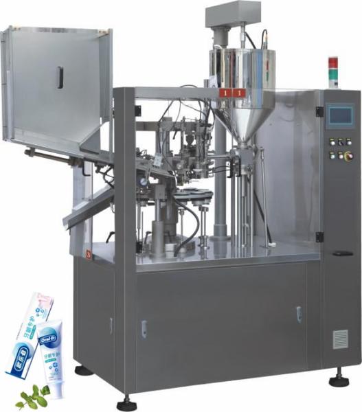 High-Speed Automatic Hand Cream Filling Sealing Machine for Facial Cleanser