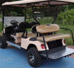 Chinese 6 Seater Electric Golf Cart Lead Batteries With Charging Ports Zero