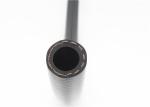 SAE 30R7 Fiber Braided Rubber Fuel Hose , High Temperature Fuel Line for