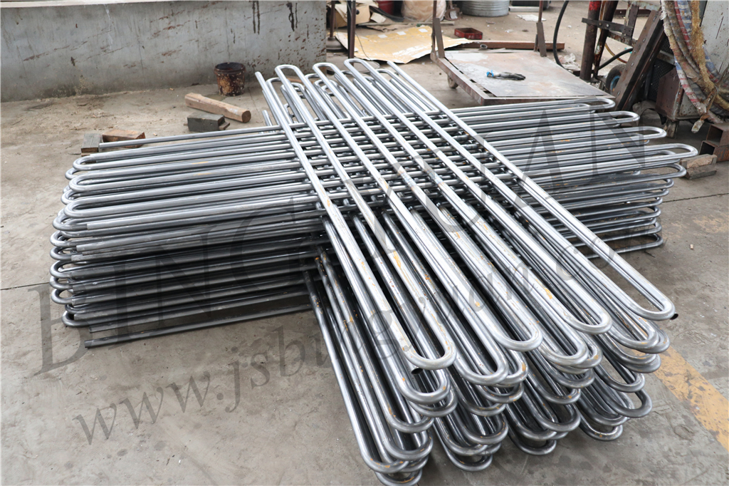 Silver R404A Evaporative Condenser Aluminum Refrigeration Row