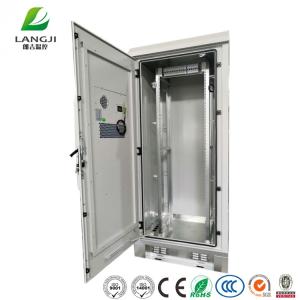 Quality 40U Outdoor Telecom Cabinet , outdoor 19 inch rack cabinet With Air Conditioner wholesale