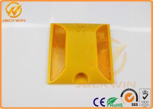 Quality ABS / PMMA Commercial Reflective Road Studs , Road Pavement Marker 100*100*20mm wholesale