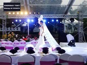Quality Outside Clear 30x60 Feet Marquee Tents For Wedding Receptions wholesale