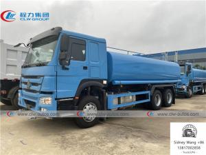 Quality 20000 Liters Sinotruk Howo LHD Water Bowser Truck wholesale