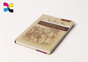 Quality 2.5mm / 3mm Thickness Hardcover Paperback Book Printing Sewing Binding Glossy Finishing wholesale