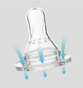 Quality Slow Flow BSCI Standard Liquid Silicone Baby Rubber Nipple wholesale