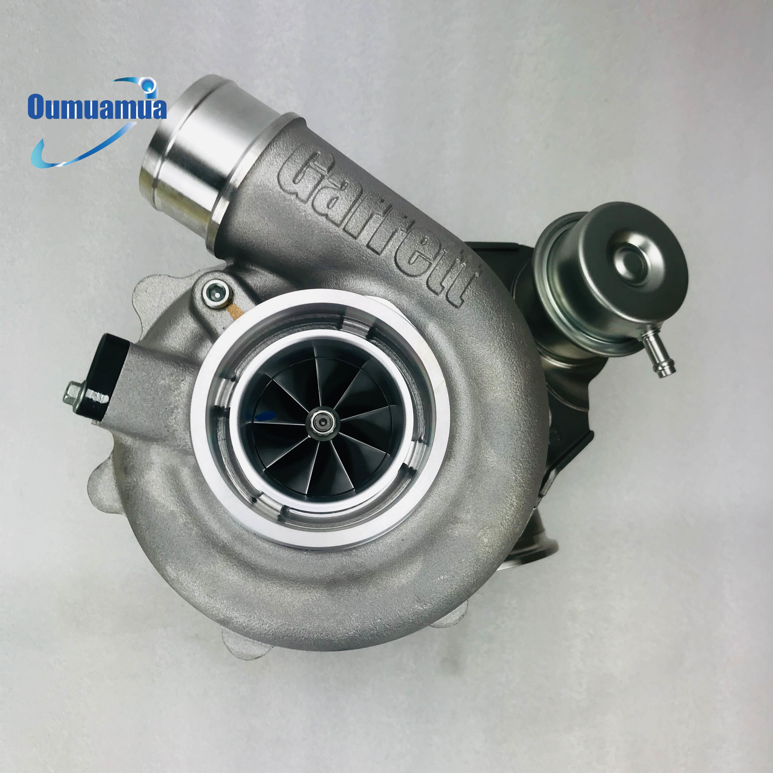 For Garrett G25-550 Reverse Turbocharger O/V V-Band / V-Band 0.92 A/R Internal WG - 877895-5008S G25-550 reverse with valve .92 877895-5008S