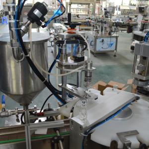 Quality Automatic Cosmetic Perfume Bottle Filling Machine Production Line for Food Beverage wholesale