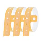 Water Resistant PVC Bracelet , Personalized Custom Wristbands For Events