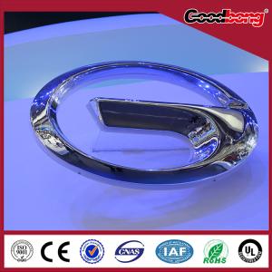 Quality arcylic 3d led illuminated advertising car logo wholesale