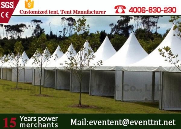 Waterproof cover canopy pagoda party tent with transparent PVC window for luxury