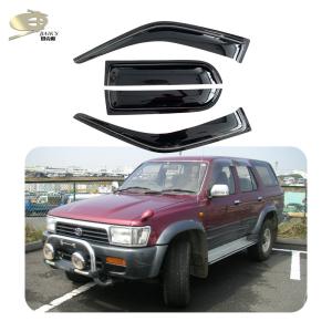 Quality 2.1mm Thickness Car Window Rain Guard For TOYOTA SURF 4RUNNER LN130 1989-1996 wholesale