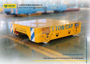Quality Heavy Duty Material Handling Carts Electric Steel Product Plant Transfer Bogie wholesale