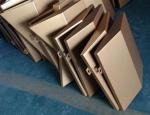 Cladding Powder Coated Aluminum Sheet Solid Exterior For Curtain Wall Decoration